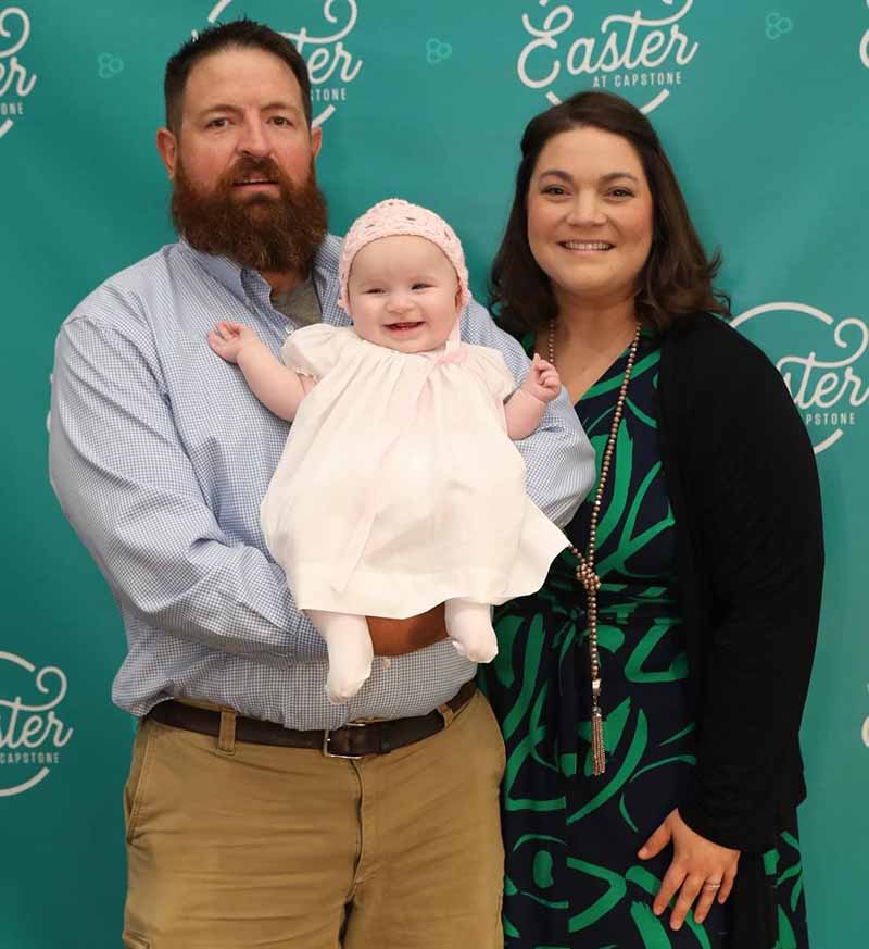 Elizabeth Truelove Fleet with her family