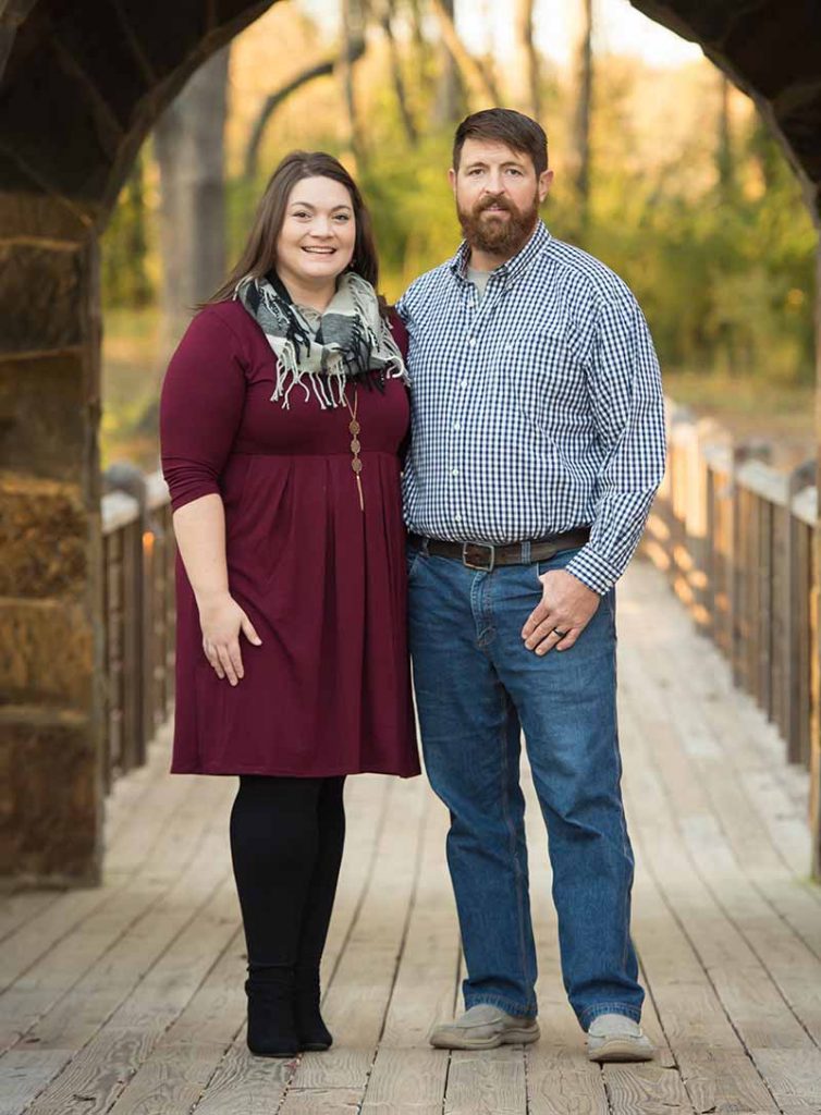 Elizabeth Truelove Fleet with her husband